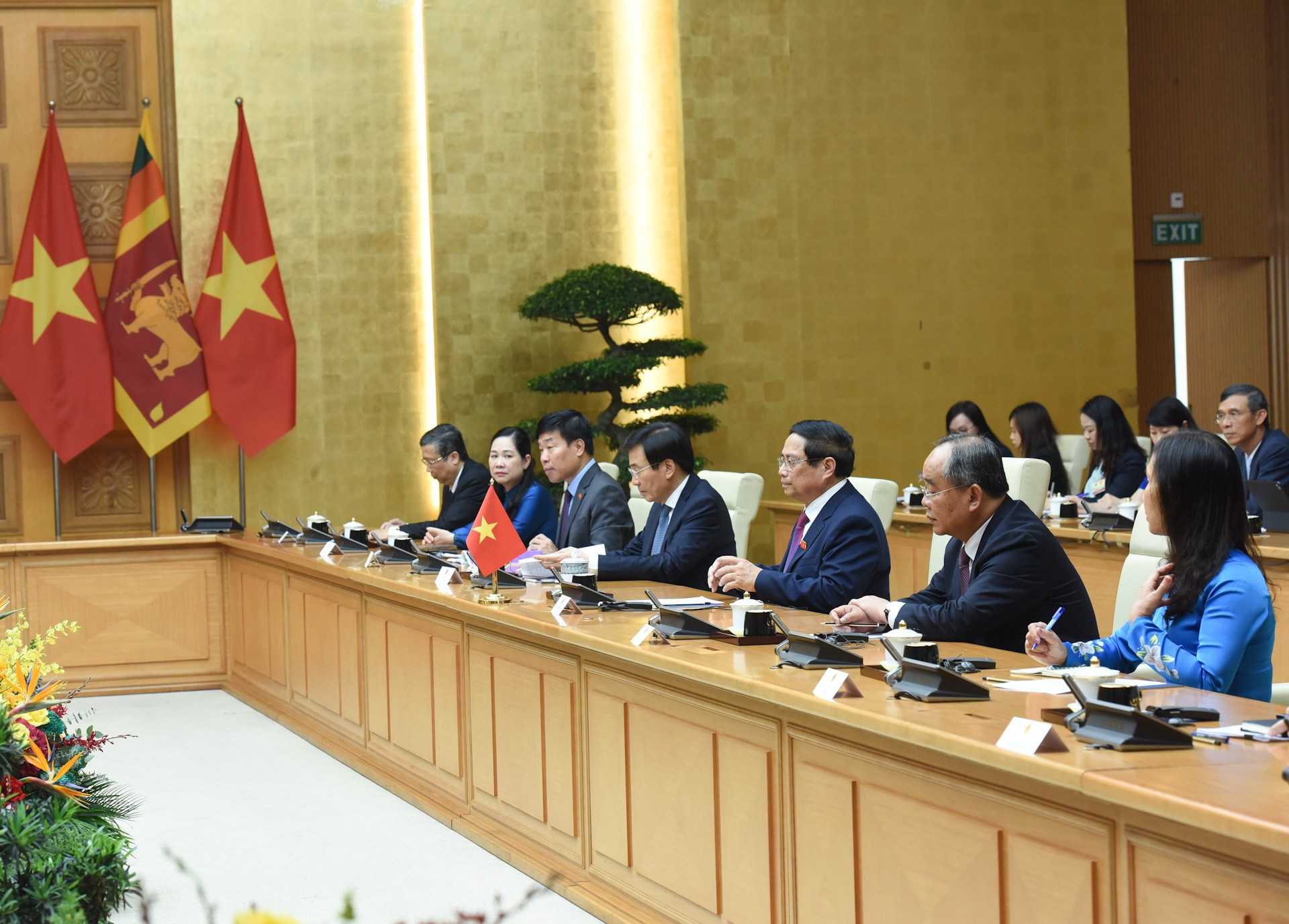 Los funcionarios vietnamitas acuden al diálogo.