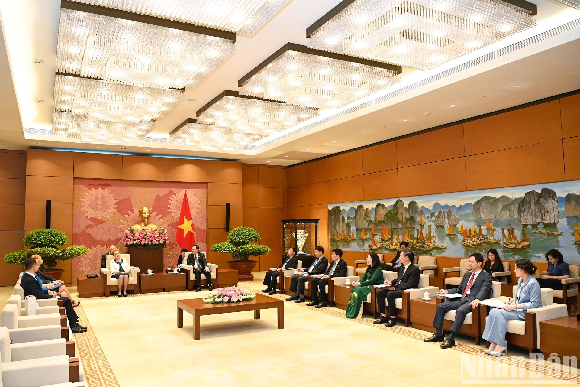 Panorama del encuentro.