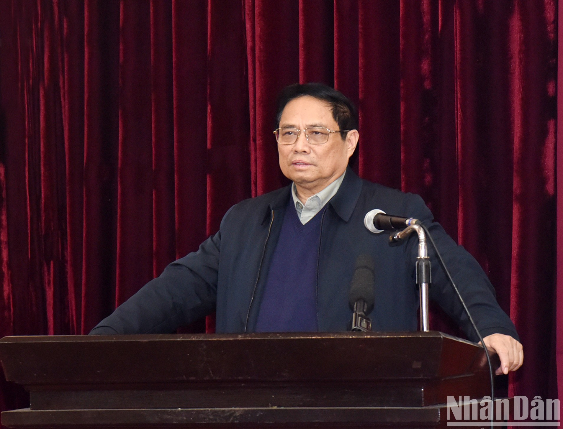 El primer ministro Pham Minh Chinh.