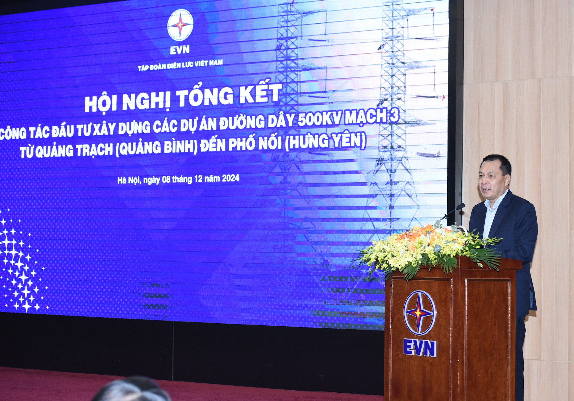 El presidente de la junta directiva de la Corporación de Electricidad de Vietnam EVN, Dang Hoang An. El presidente de la junta directiva de la Corporación de Electricidad de Vietnam EVN, Dang Hoang An.
