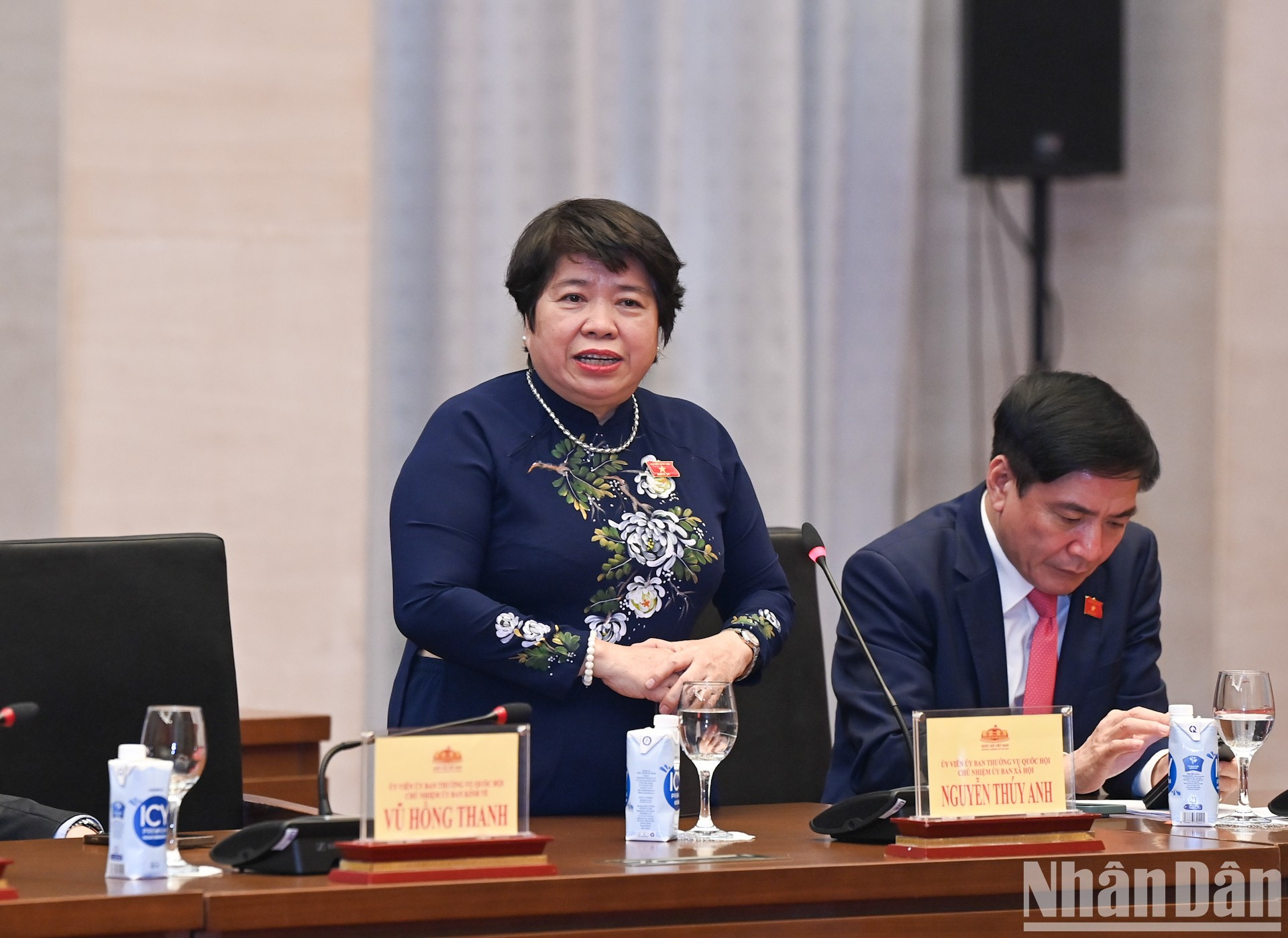 La jefa de la Comisión de Asuntos Sociales de la Asamblea Nacional de Vietnam, Nguyen Thuy Anh. La jefa de la Comisión de Asuntos Sociales de la Asamblea Nacional de Vietnam, Nguyen Thuy Anh.