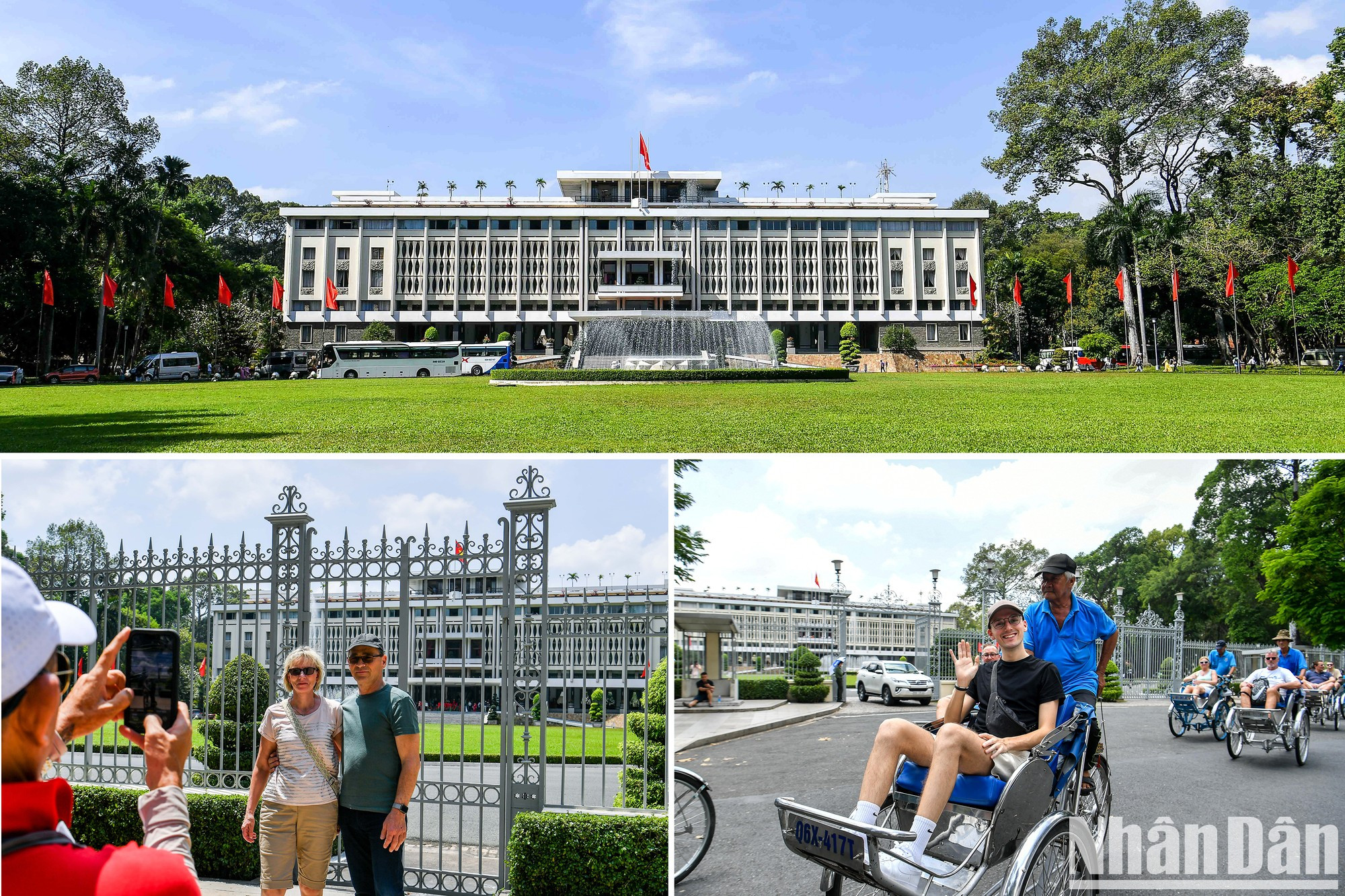 El Palacio de la Independencia es un sitio histórico nacional de especial relevancia. Antes de 1975, fue residencia y oficina del presidente de la República de Vietnam del Sur. El 30 de abril de 1975, la bandera del Frente Nacional de Liberación ondeó sobre su tejado, lo que simbolizó la victoria de la Campaña de Ho Chi Minh y la reunificación nacional.