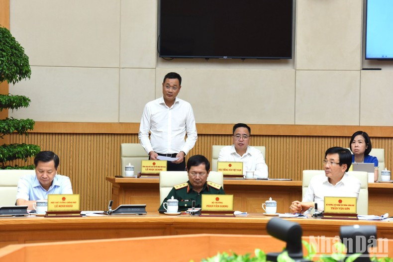 El director general de la Televisión Nacional, Le Ngoc Quang. El director general de la Televisión Nacional, Le Ngoc Quang.