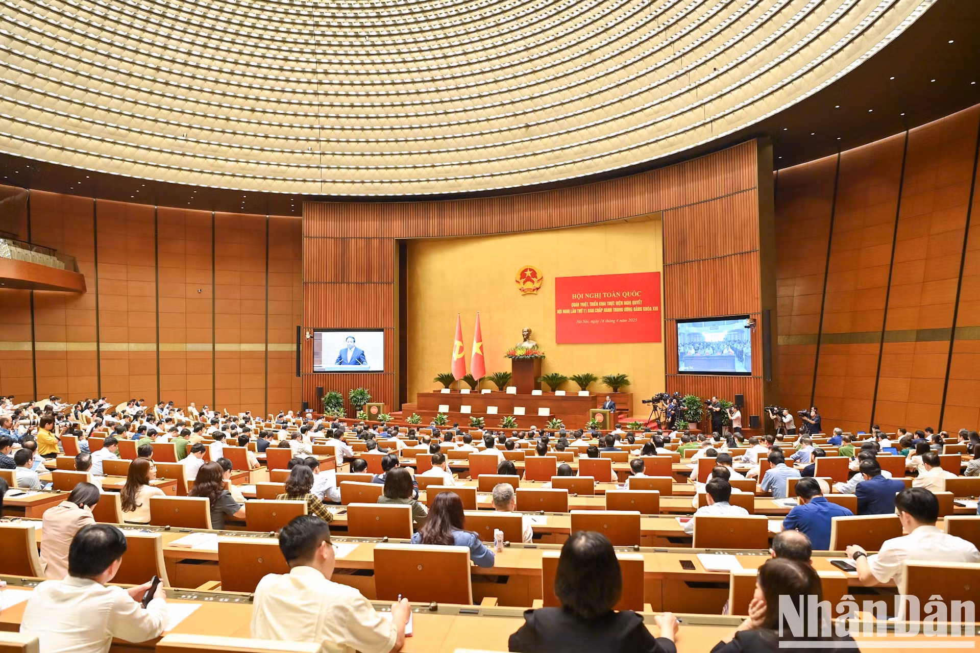 [Foto] Inauguran Conferencia nacional para implementación de la Resolución del Partido 