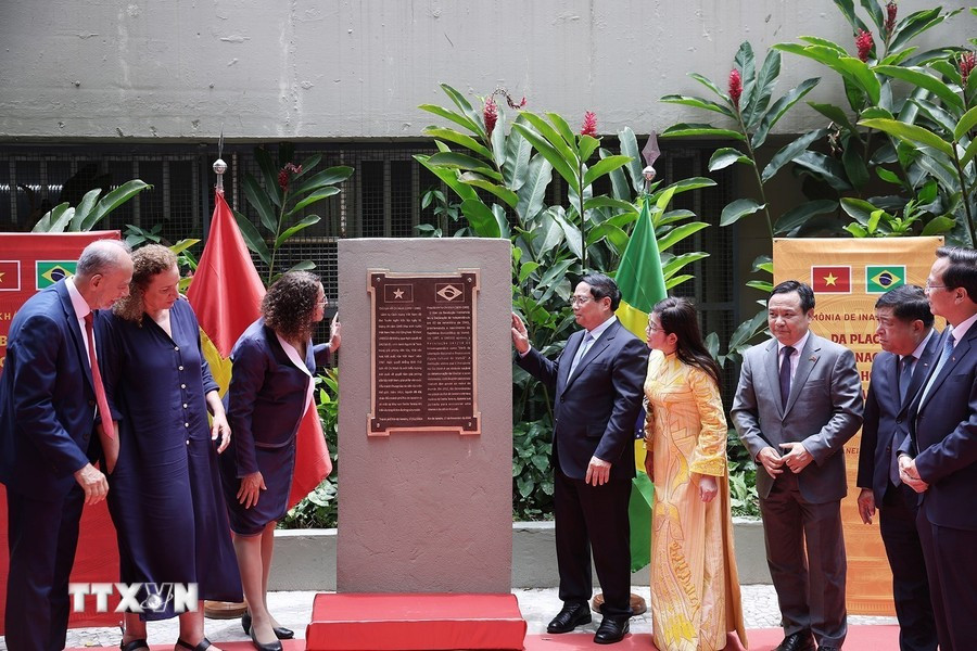 En el acto de inauguración. En el acto de inauguración.