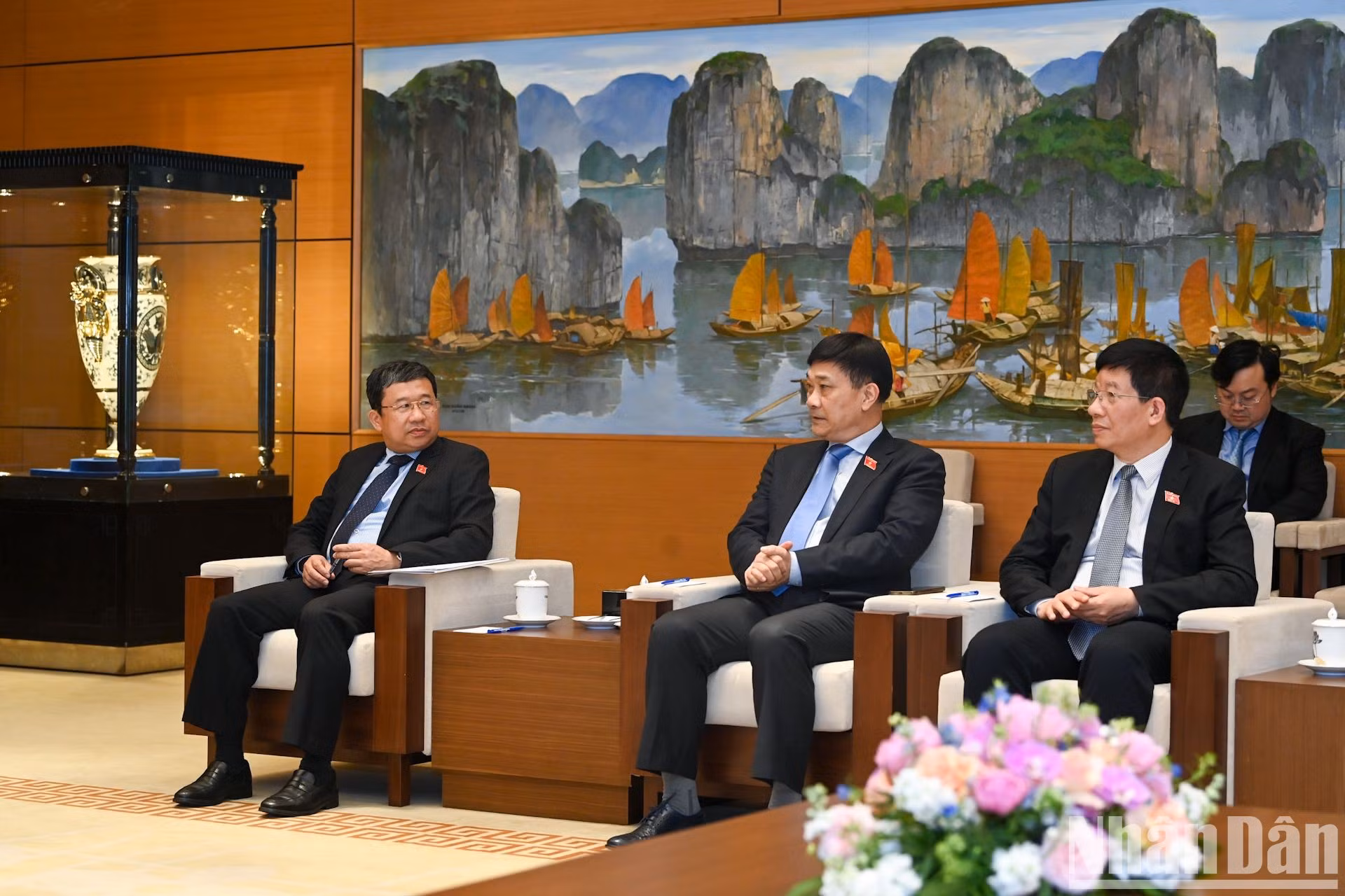 Delegados vietnamitas. Delegados vietnamitas.