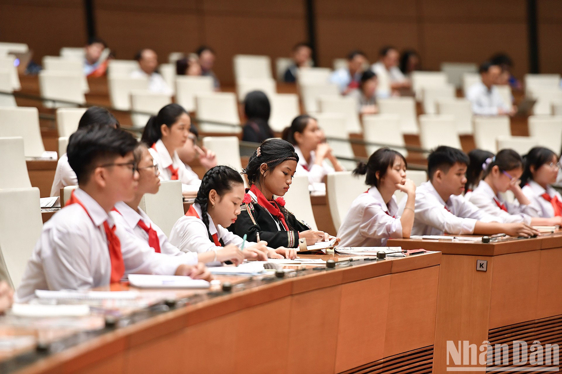Uno de los temas de la sesión que atrae atención especial de los delegados es la violencia escolar.