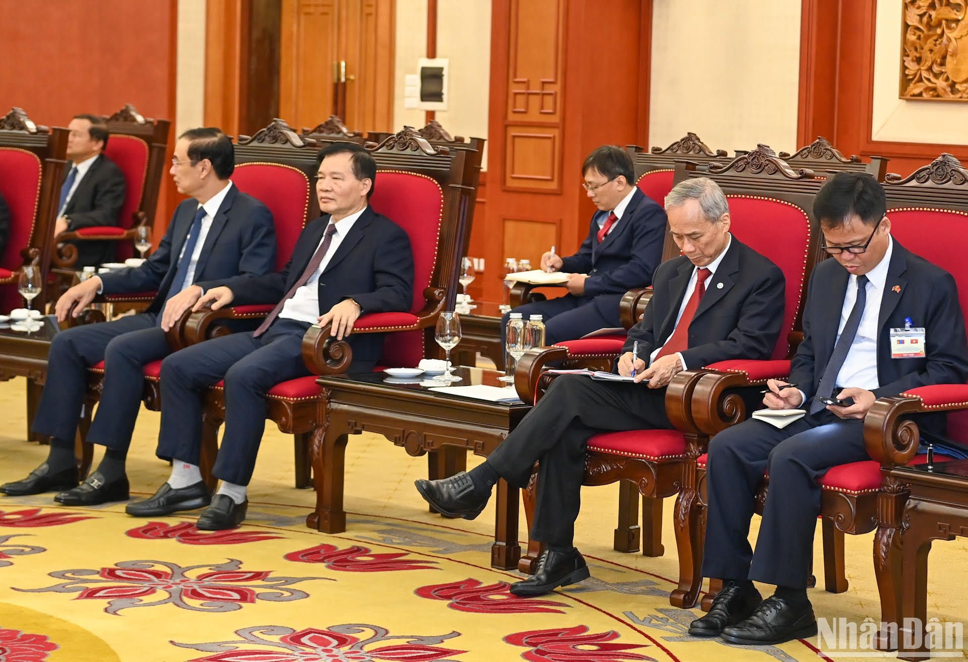 Delegados vietnamitas. Delegados vietnamitas.