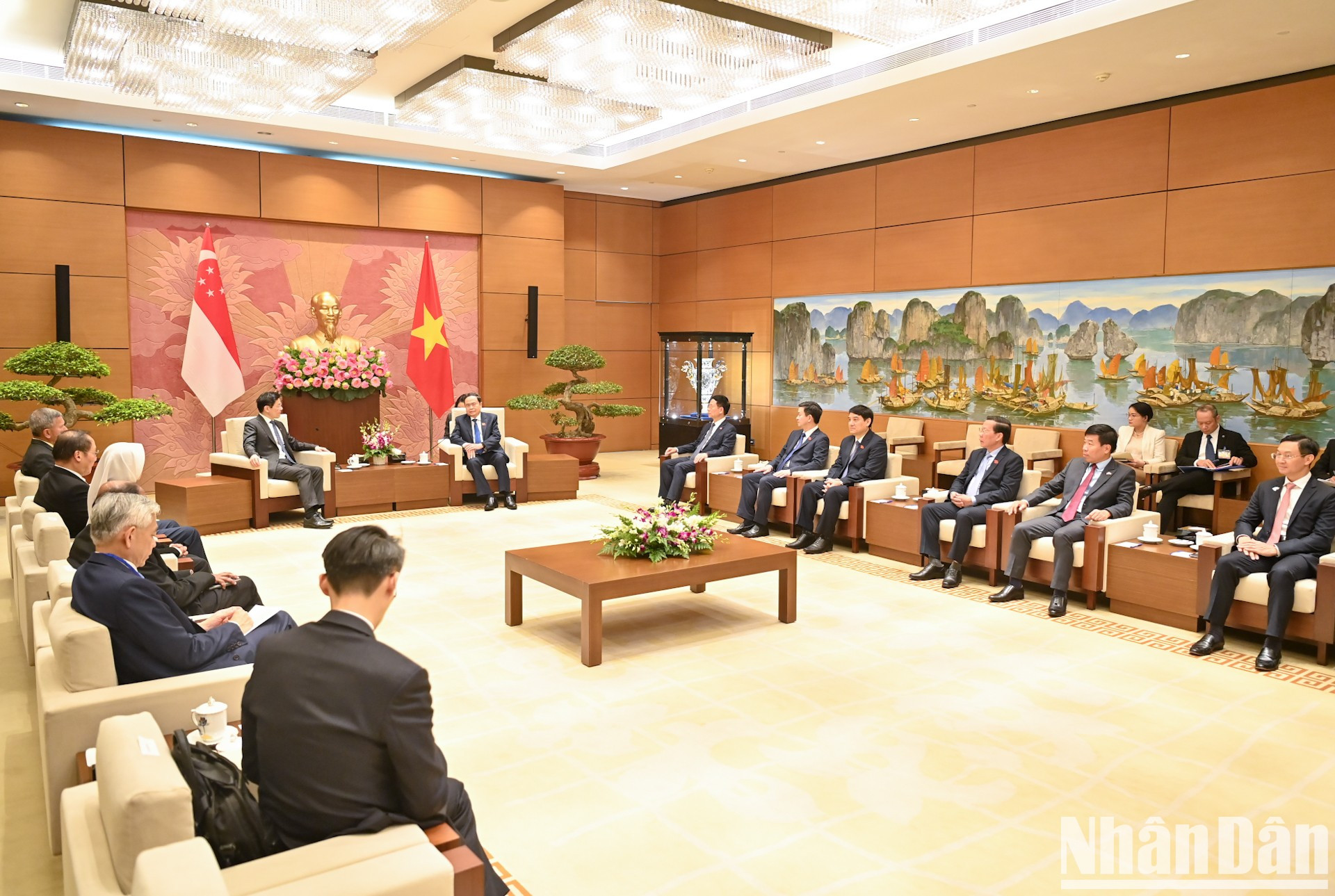 Vista del encuentro.