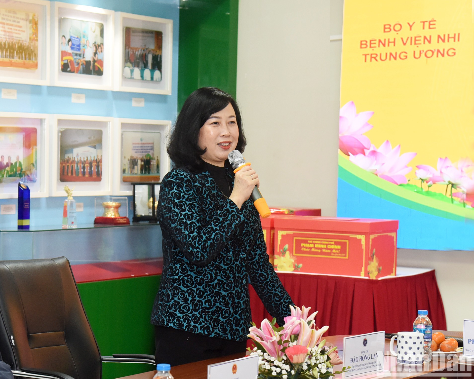 La ministra de Salud, Dao Hong Lan.