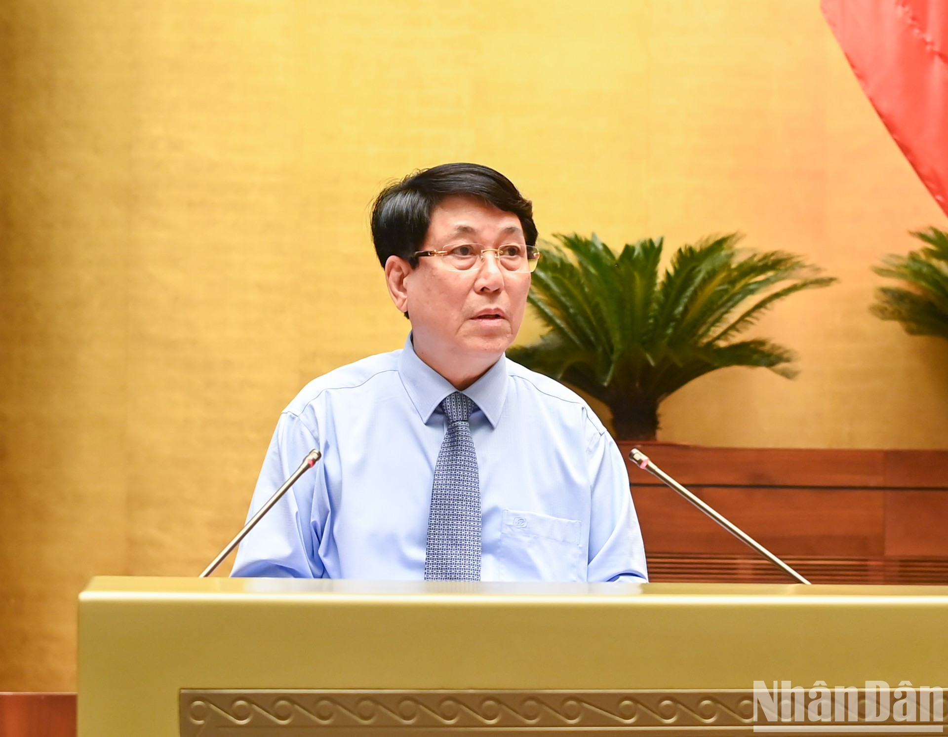 El miembro del Buró Político y permanente del Secretariado del Comité Central del Partido Comunista de Vietnam, Luong Cuong. El miembro del Buró Político y permanente del Secretariado del Comité Central del Partido Comunista de Vietnam, Luong Cuong.