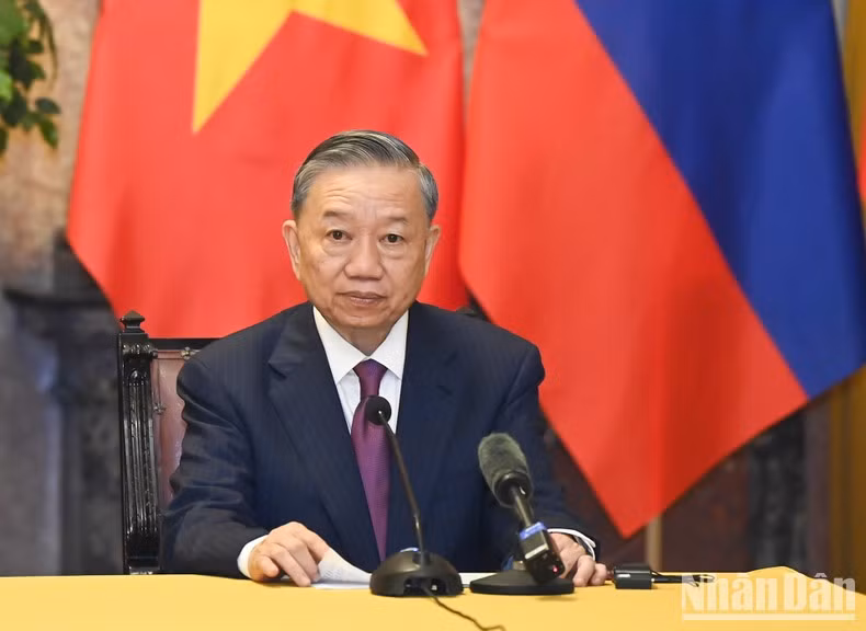 El presidente de Vietnam, To Lam.