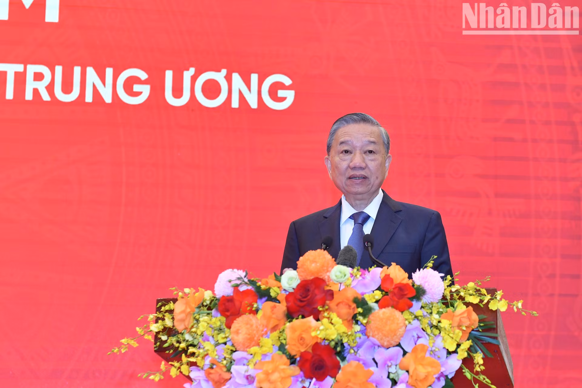 El secretario general del PCV, To Lam.