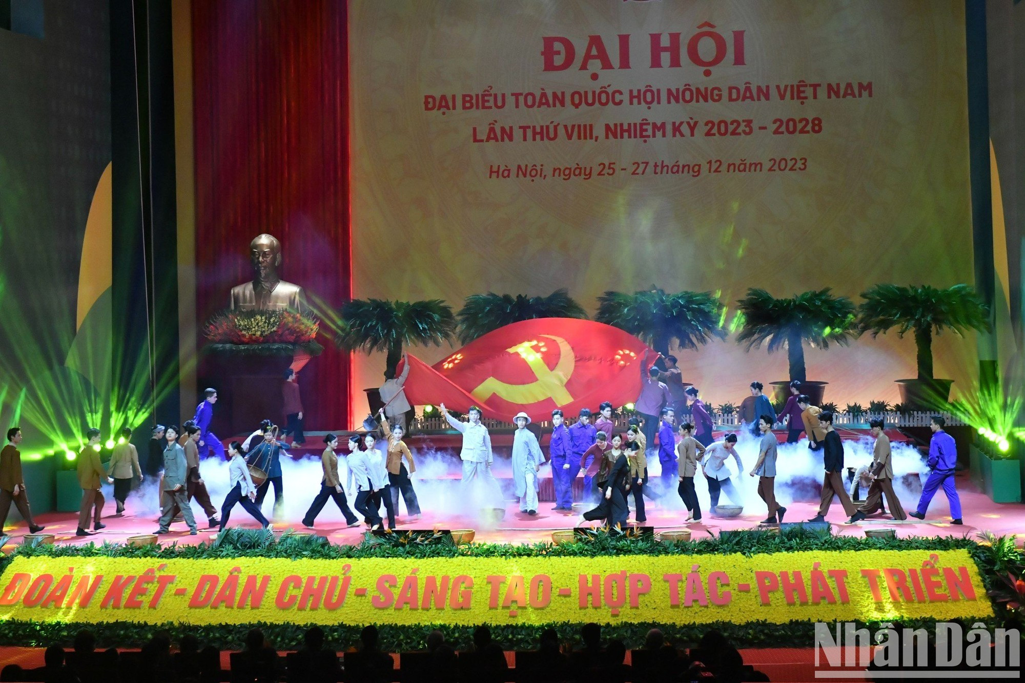 Un espectáculo artístico.