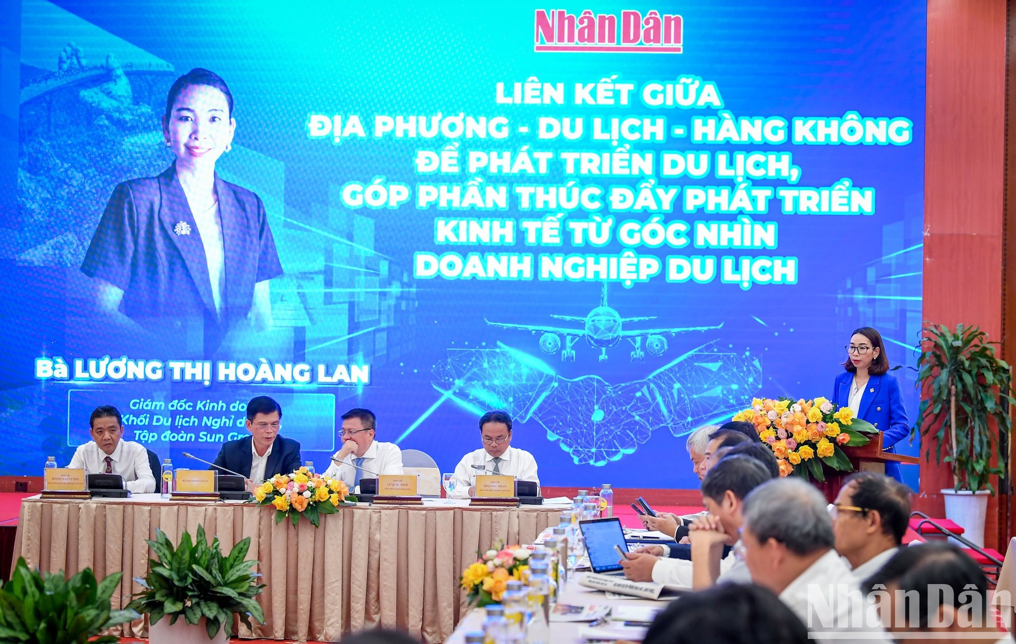 La directora de la División de Resort del Grupo Sun, Luong Thi Hoang Lan. La directora de la División de Resort del Grupo Sun, Luong Thi Hoang Lan.