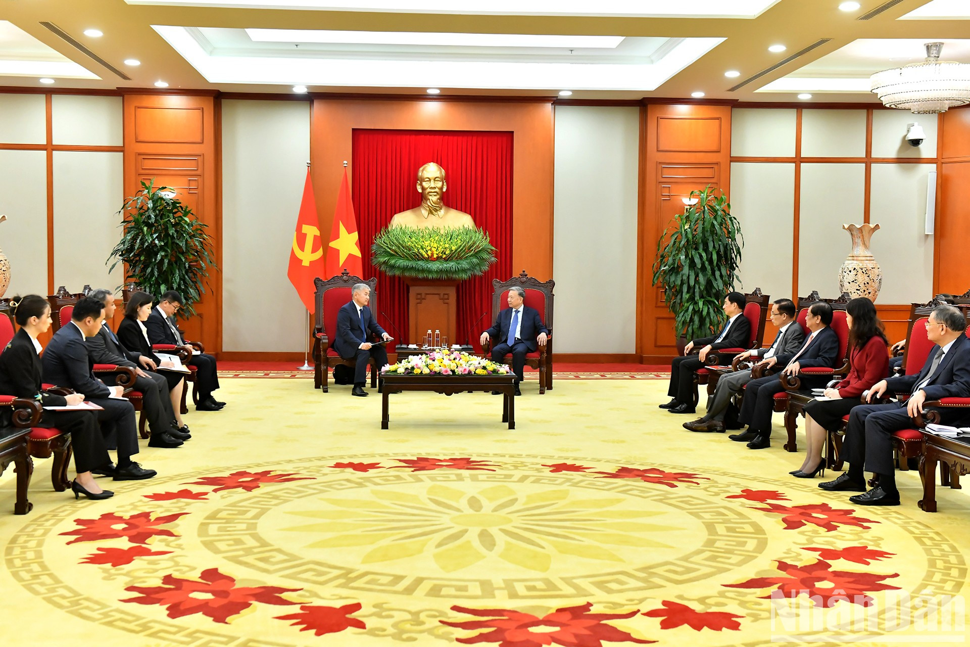 Vista del encuentro.