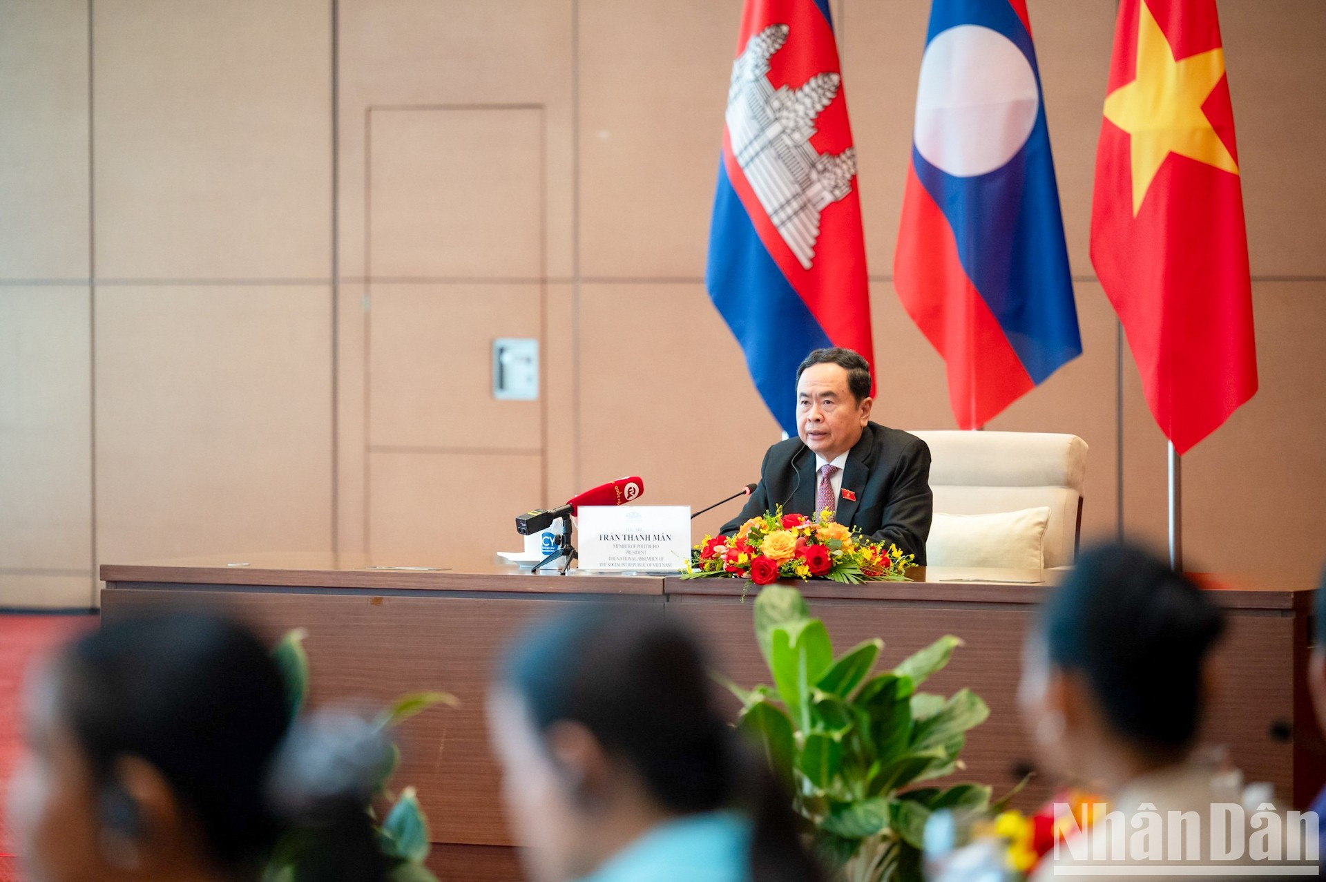 El presidente de la Asamblea Nacional de Vietnam, Tran Thanh Man. El presidente de la Asamblea Nacional de Vietnam, Tran Thanh Man.