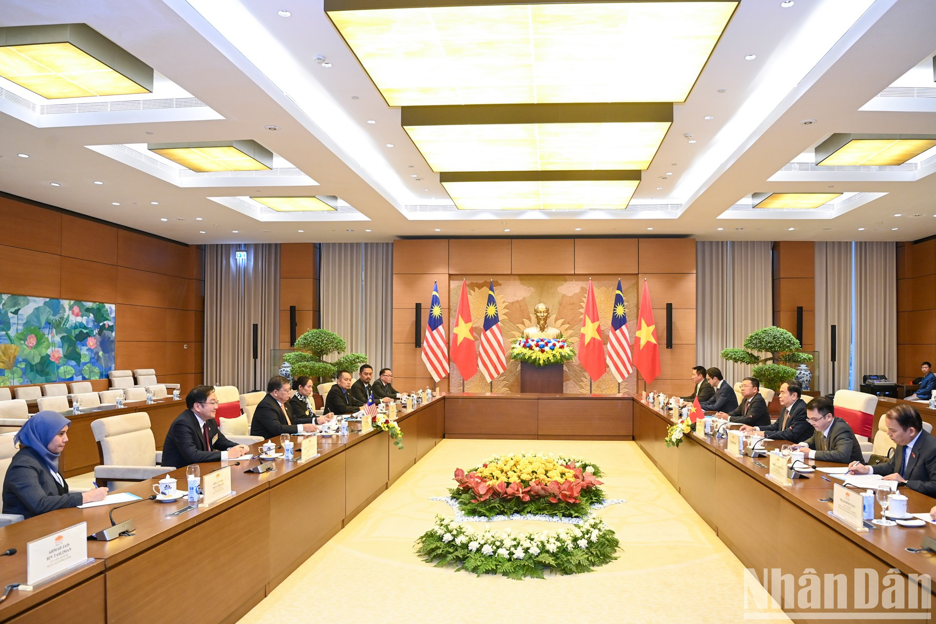 Vista de la reunión.
