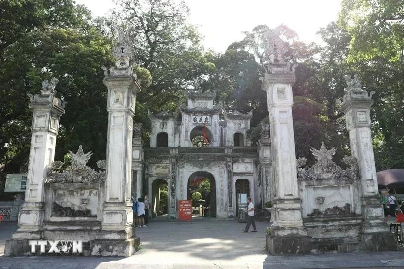 El templo Quan Thanh. (Foto: VNA)