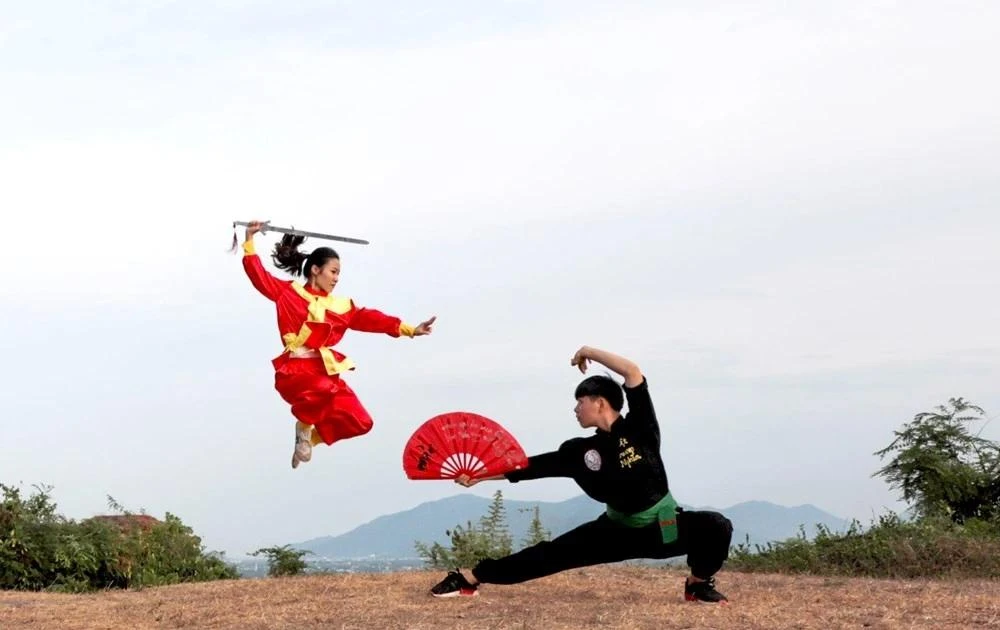 Protegen y promueven las artes marciales tradicionales de Binh Dinh. (Foto: baovanhoa.vn)