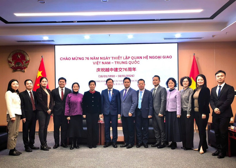 Delegados al acto. (Foto: VNA)