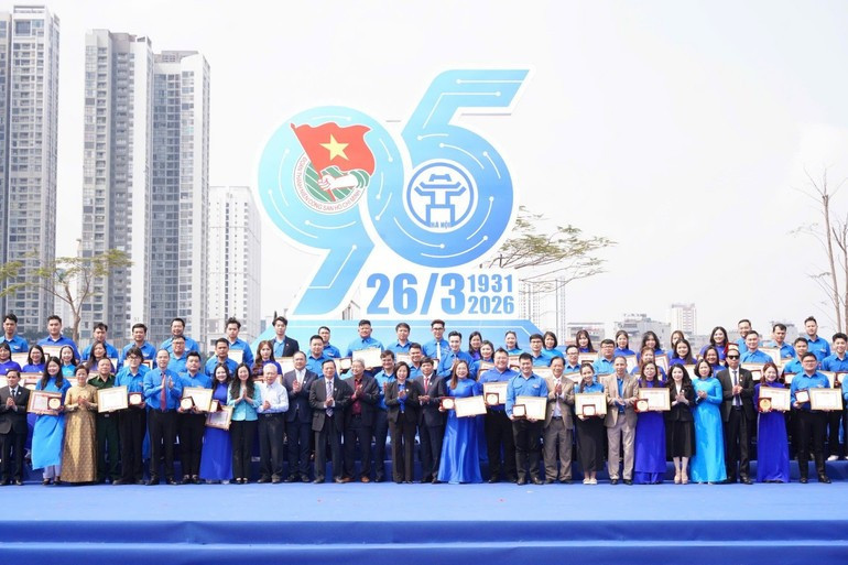 Delegados al acto. (Foto: Nhan Dan)