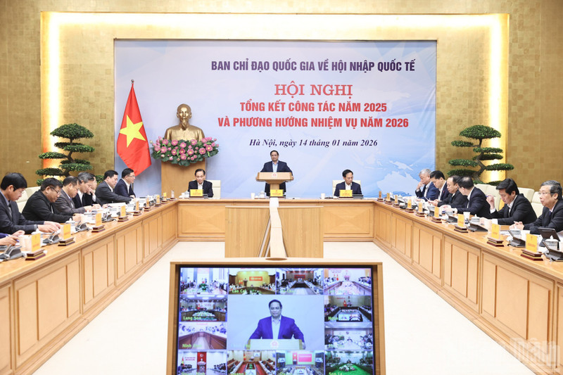 Panorama de la conferencia. (Foto: Nhan Dan)