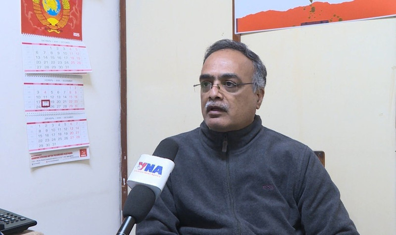 R.Arun Kumar, jefe del Comité de Relaciones Exteriores del Partido Comunista de la India-Marxista. (Foto: VNA)