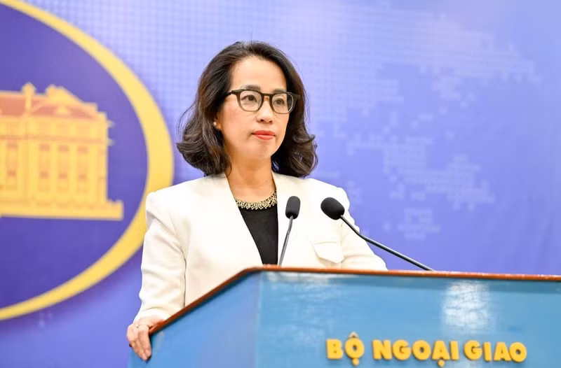La portavoz del Ministerio de Relaciones Exteriores de Vietnam, Pham Thu Hang. (Foto: Ministerio de Relaciones Exteriores de Vietnam)