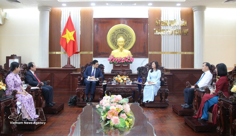 En la cita. (Foto: VNA)