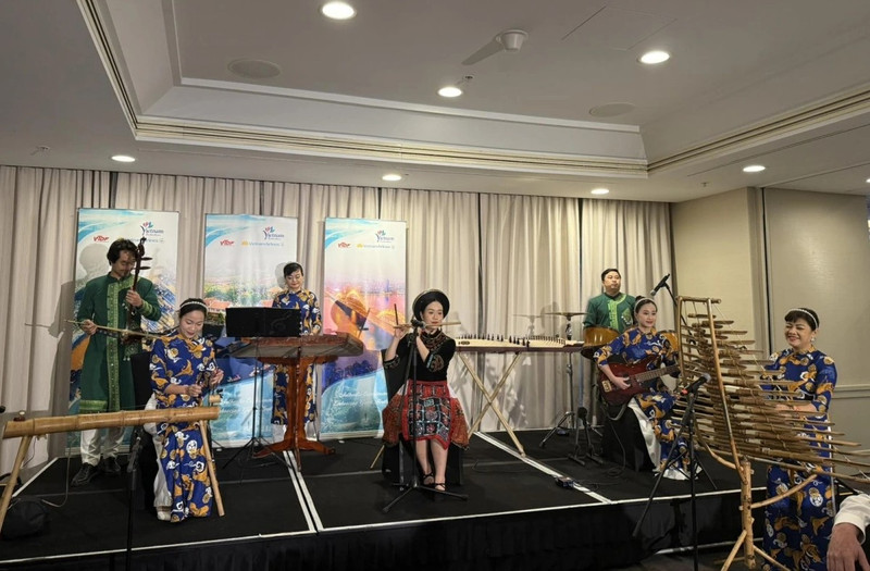 En el programa. (Foto: VOV)