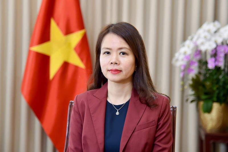 La viceministra de Relaciones Exteriores Nguyen Minh Hang. (Foto: Ministerio de Relaciones Exteriores de Vietnam)