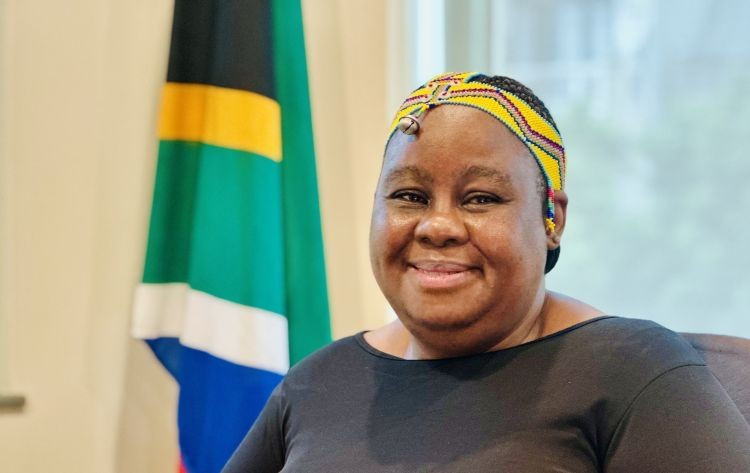 La embajadora de Sudáfrica en Vietnam, Vuyiswa Tulelo. (Foto: VNA)