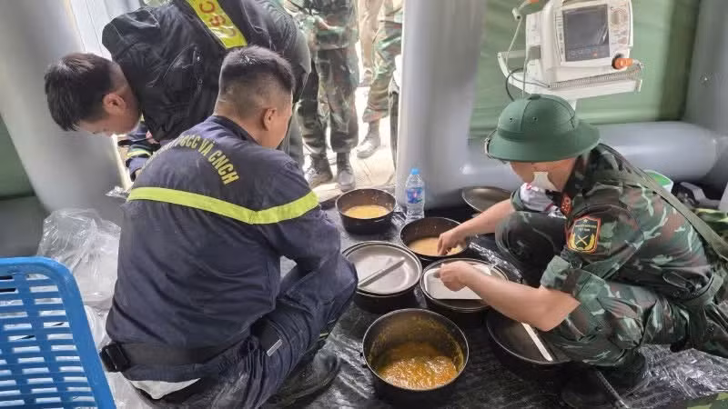 Una parada para almorzar.