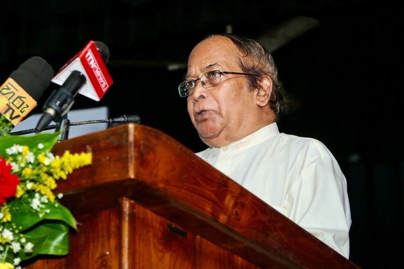 El presidente de la Asociación de Solidaridad Sri Lanka-Vietnam, Sudasinghe Sugathapala. (Foto: VNA)