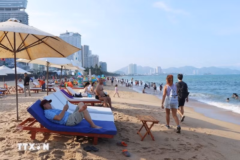 Una playa en Nha Trang. (Foto: VNA)