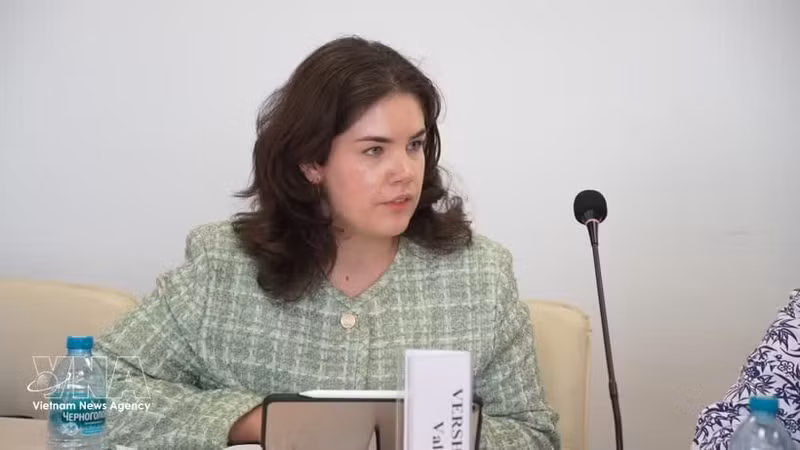 Valeria Vershinina, subdirectora del Centro Asean de la Universidad Estatal de Relaciones Internacionales de Moscú (MGIMO), afiliada al Ministerio de Relaciones Exteriores de Rusia. (Foto: VNA)