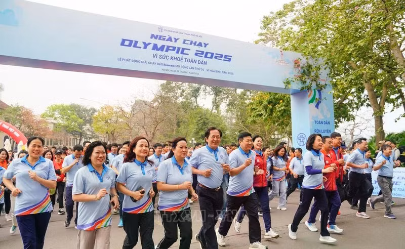 El movimiento olímpico ayuda a elevar la proyección deportiva de Vietnam a nivel internacional. (Foto: VNA)