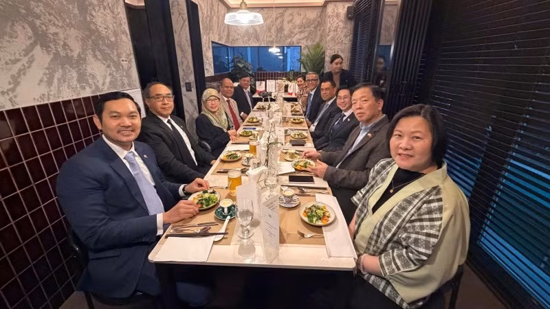 Escena de la reunión. (Foto: Embajada de Vietnam en Corea del Sur)