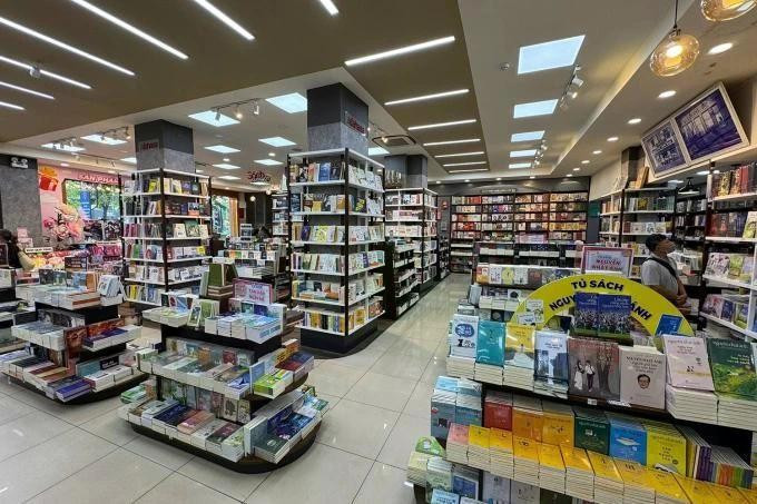 Un espacio de la librería Fahasa. (Fotografía: Internet)