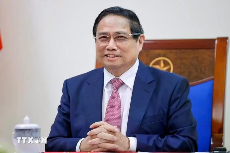 El primer ministro vietnamita, Pham Minh Chinh. (Fotografía: VNA)