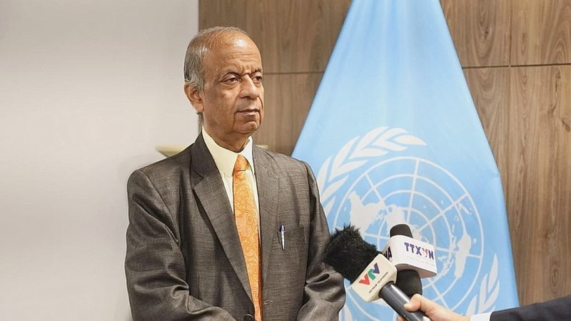 El subsecretario general de las Naciones Unidas Atul Khare. (Foto: VNA)