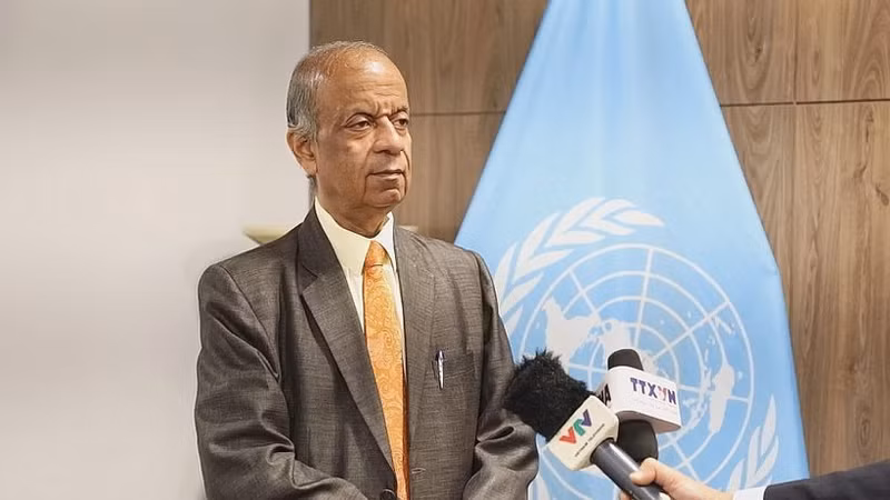 El subsecretario general de las Naciones Unidas Atul Khare. (Foto: VNA)