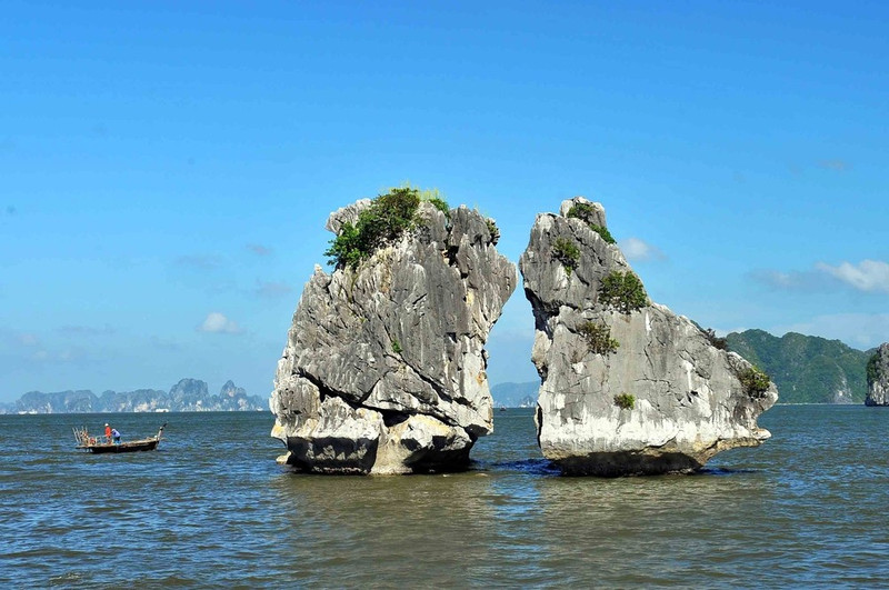 En la bahía de Ha Long. (Foto: VNA)