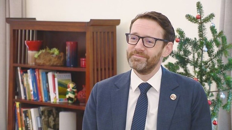 El embajador del Reino Unido en Vietnam, Iain Frew. (Foto: VNA)