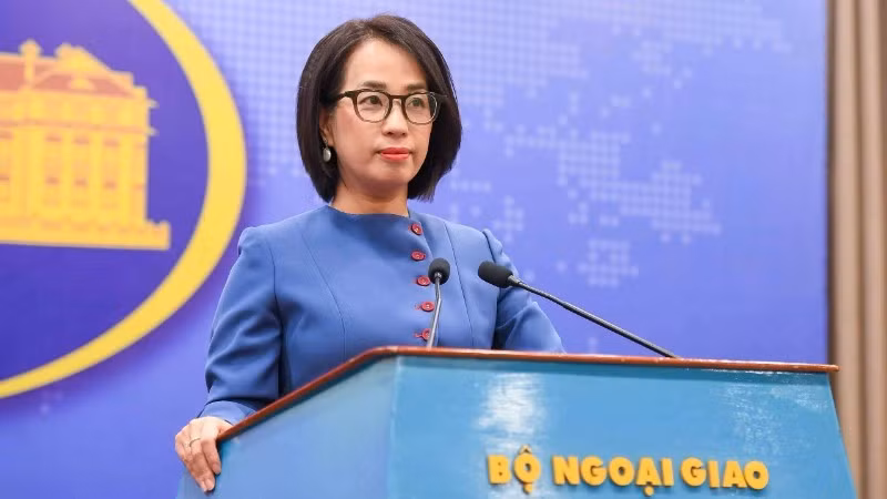 La portavoz del Ministerio de Relaciones Exteriores de Vietnam, Pham Thu Hang. (Foto: Ministerio de Relaciones Exteriores de Vietnam)