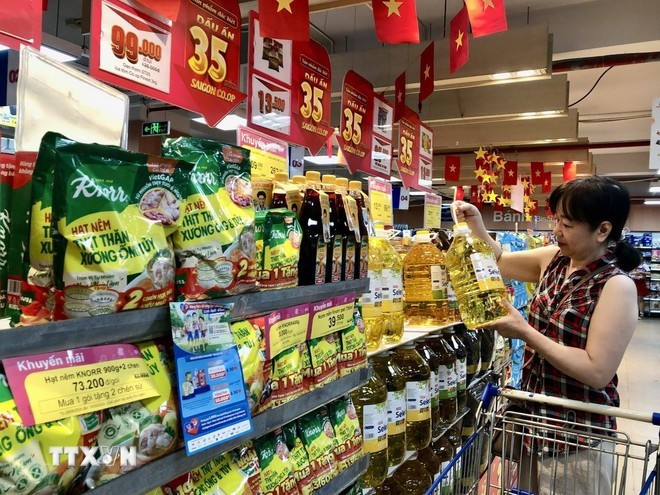 Los vietnamitas dan prioridad a los productos nacionales. (Foto: VNA)