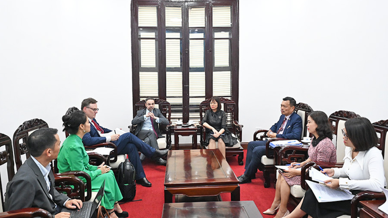 Vista de la reunión. (Foto: Nhan Dan)