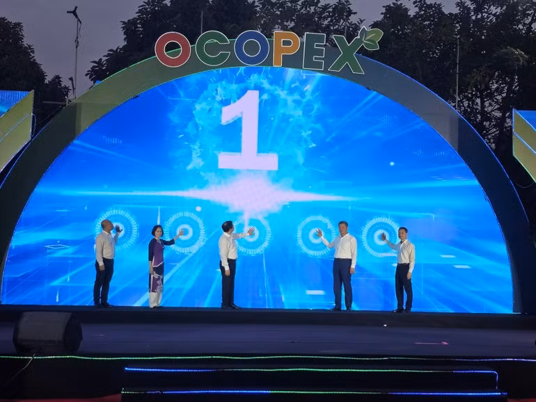 La Feria de Productos OCOP exportables está abierta durante este fin de semana.