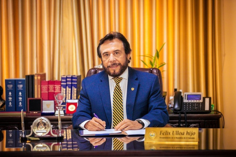 El vicepresidente de El Salvador, Félix Ulloa. (Foto: VNA)